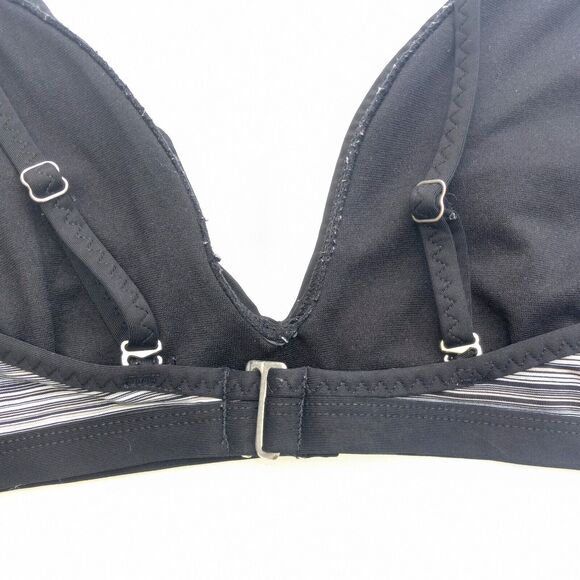 Athleta Veracruz Striped Triangle Bikini Top-X Large-Adjustable Straps-Lined - Picture 6 of 7